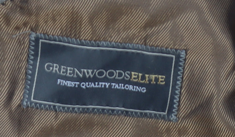 Greenwoods Elite Men's Brown Blazer 46R
