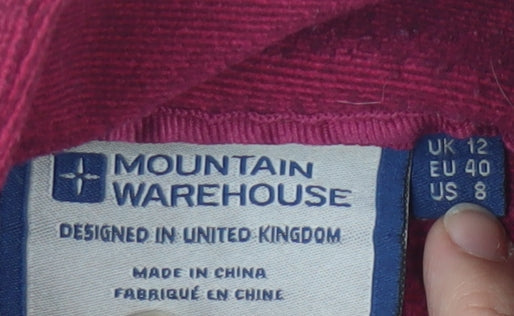 Mountain Warehouse Women's Red Fleece Sweatshirt Size 12
