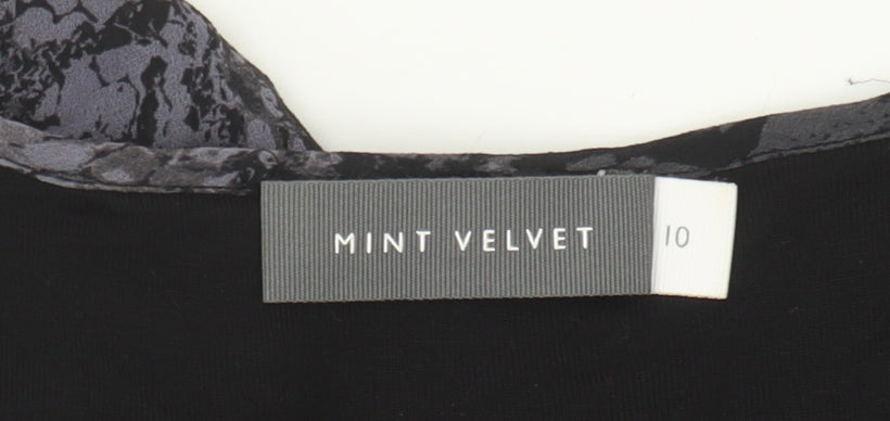 Mint Velvet Women's Black Tank Dress, Size 10
