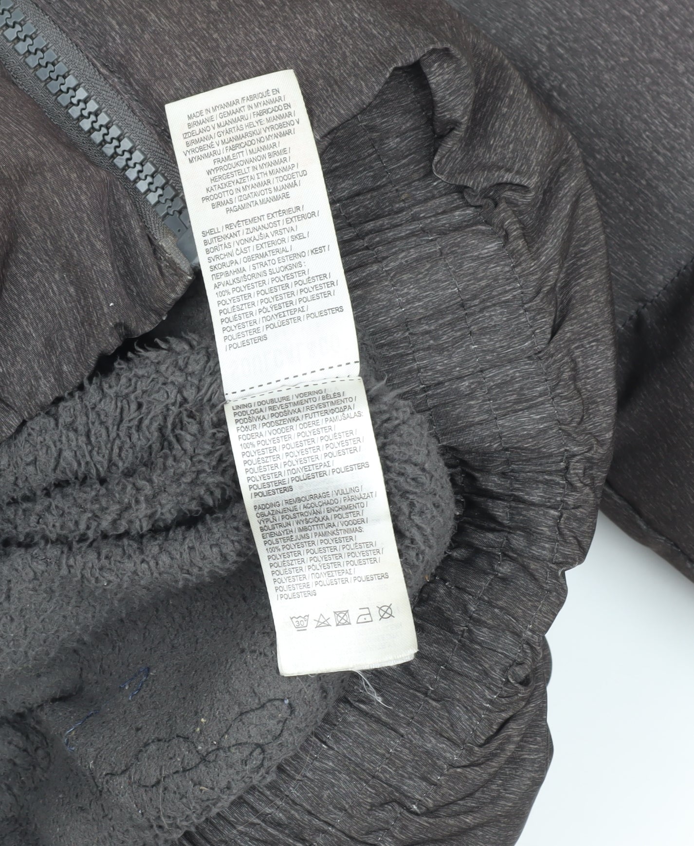 SoulCal & Co Men's Grey Puffer Jacket S