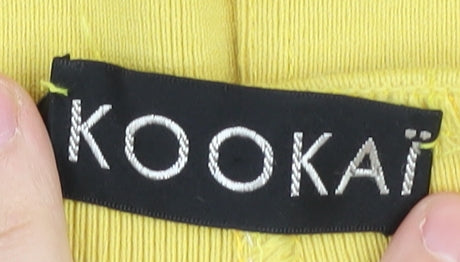 KOOKAI Yellow Bandage Skirt, Size 16, Women's Fashion