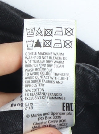 Marks & Spencer Women's Black Jeans Size 8