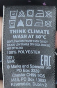 Marks & Spencer Women's Black Wrap Top