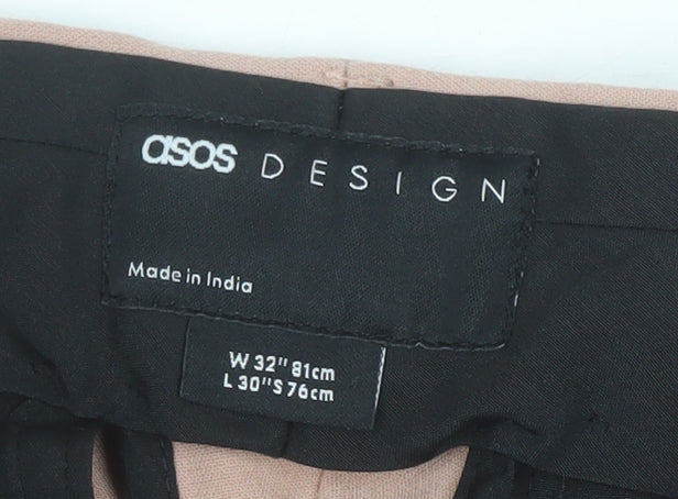 ASOS DESIGN Beige Cargo Trousers Teens Size 32 Regular