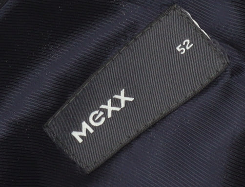 Mexx Men's Blue Striped Blazer Jacket Size UK 42