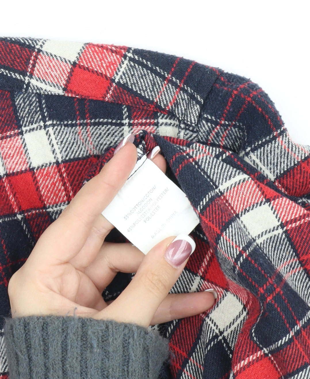 JBC Collection Men's Red Plaid Flannel Jacket M