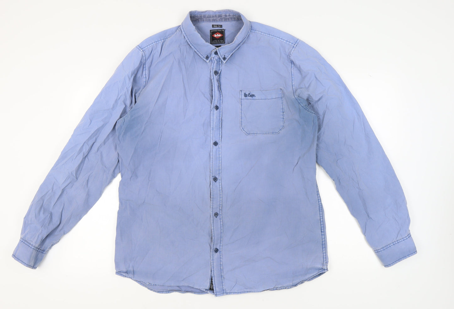 Lee Cooper Clothing Bundle - 5 Pack Preloved Mens Casual Shirts