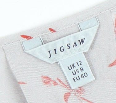 Jigsaw Women's Floral Blouse - UK 12, Spring Style