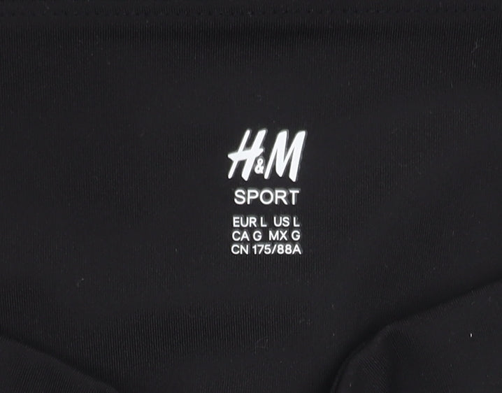 H&M Women's Black Biker Shorts Size 12