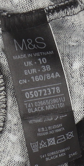 Marks & Spencer Women's Black Jumper Size 10