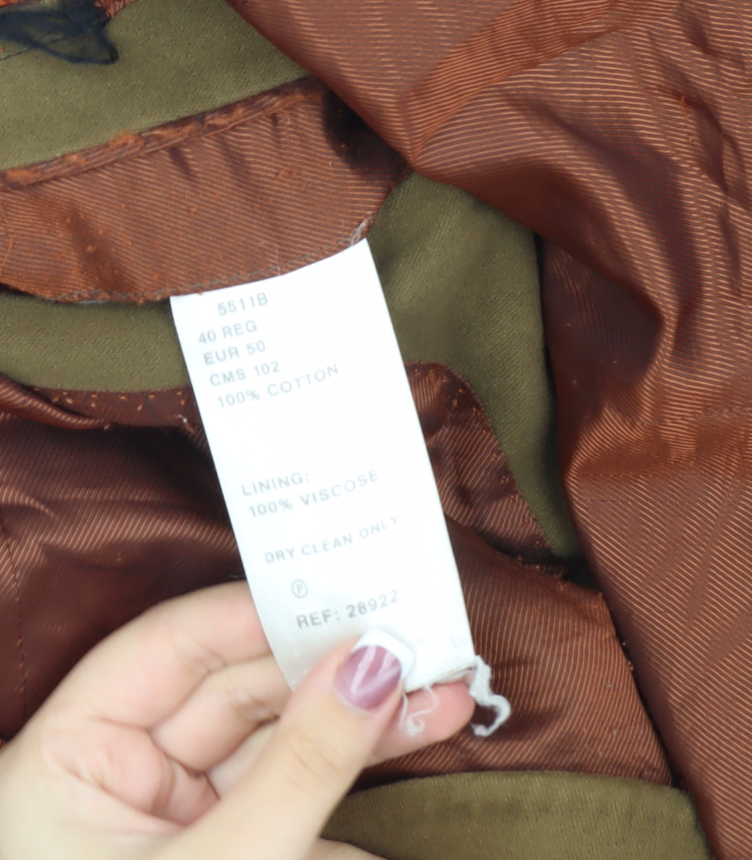 Brook Taverner Men's Brown Blazer, Size 40 Regular Fit