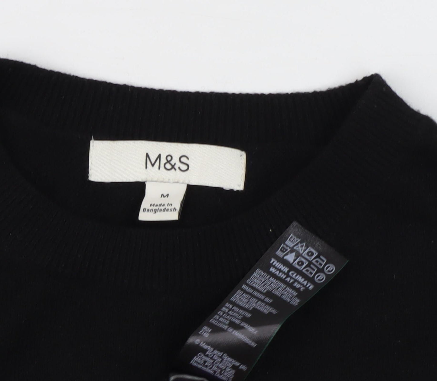 Marks & Spencer Women's Black M Sequin Pullover