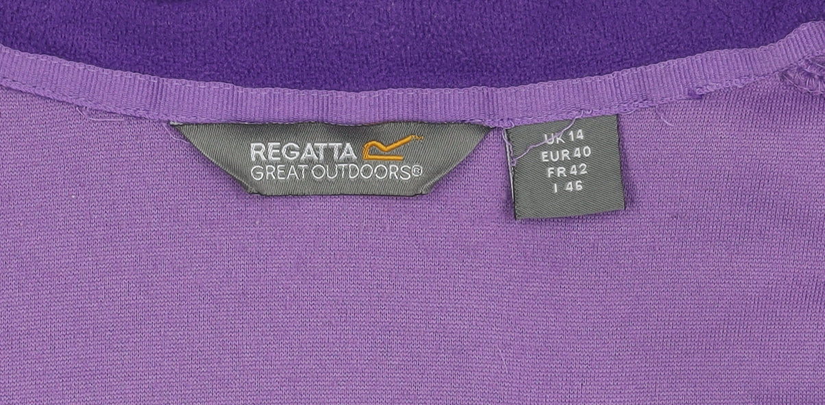 Regatta Purple Women's Fleece Waistcoat Size 14