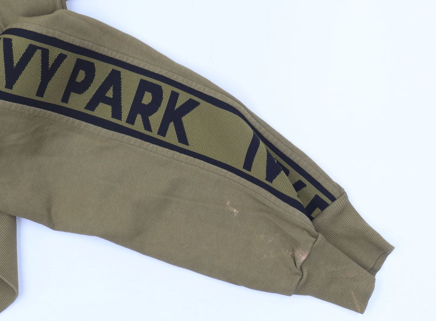 Ivy Park Unisex Green Small Pullover Sweatshirt Logo Print