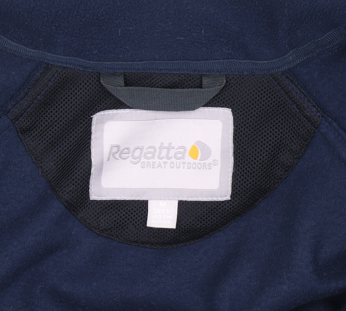 Regatta Men's Blue Fleece Jacket, Size M