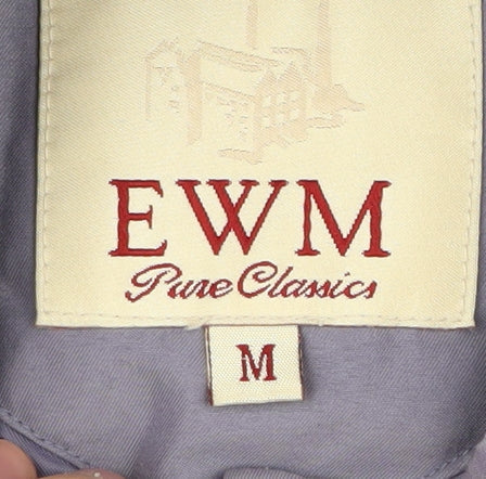 EWM Women's Purple Polyester Waistcoat M