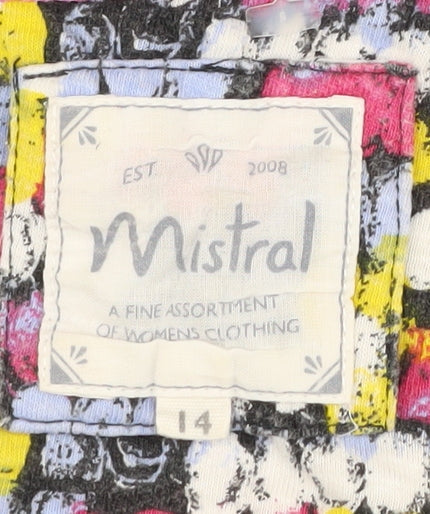 Mistral Women's Multicoloured Cotton T-Shirt Size 14