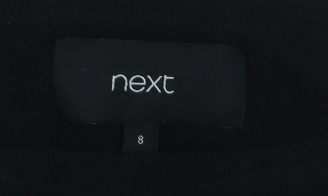 Next Women's Black Pullover Jumper Size 8 Studded