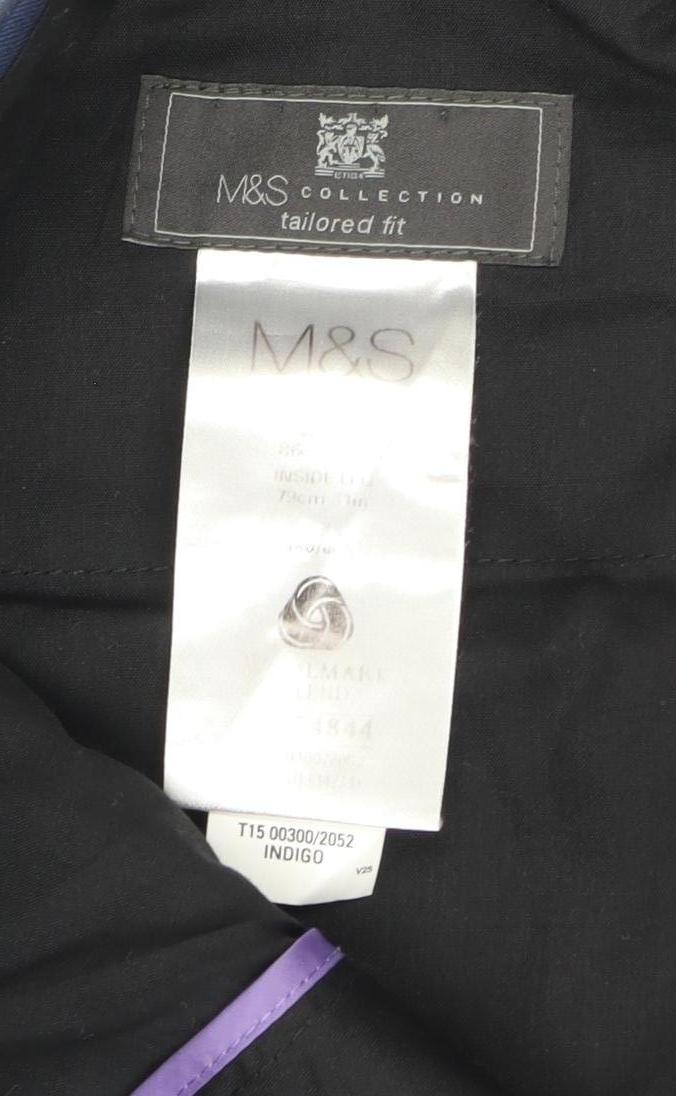 Marks & Spencer Men's Blue Dress Pants Size 86