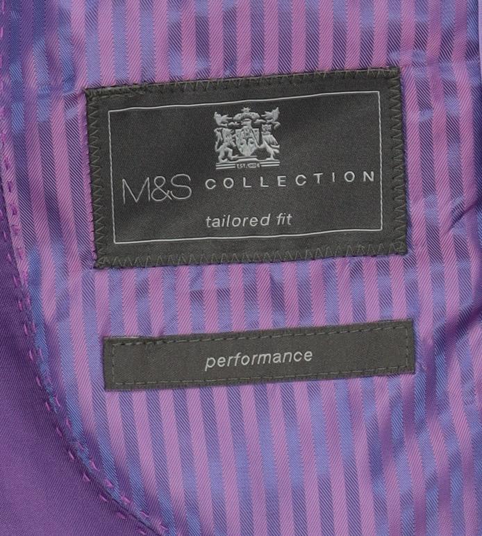 Marks & Spencer Men's Blue Blazer, Size 40 Regular Fit