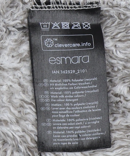 Esmara Unisex Grey Basic Full Zip Jacket L