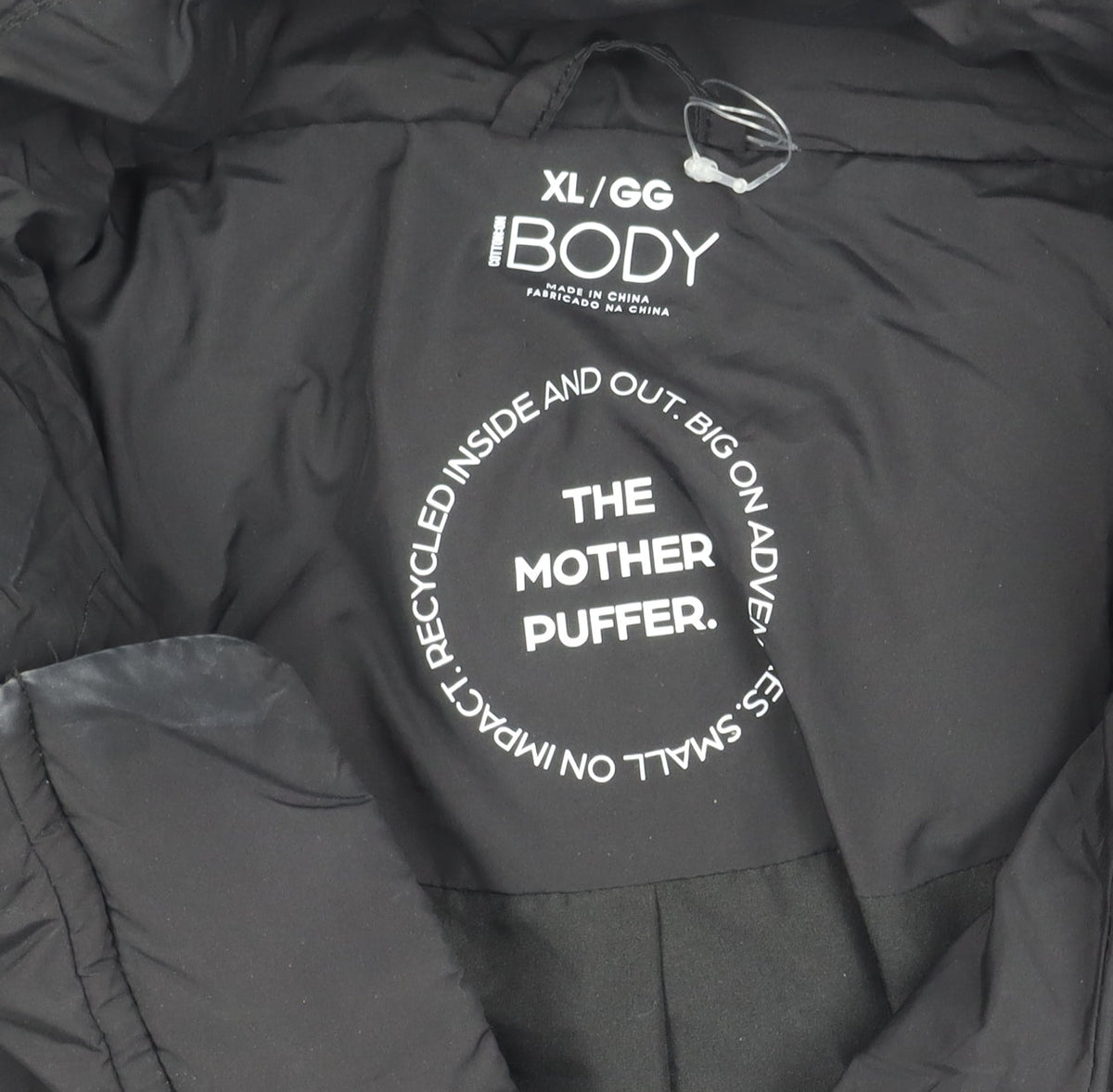 Cotton On Women's Black XL Puffer Jacket Winter