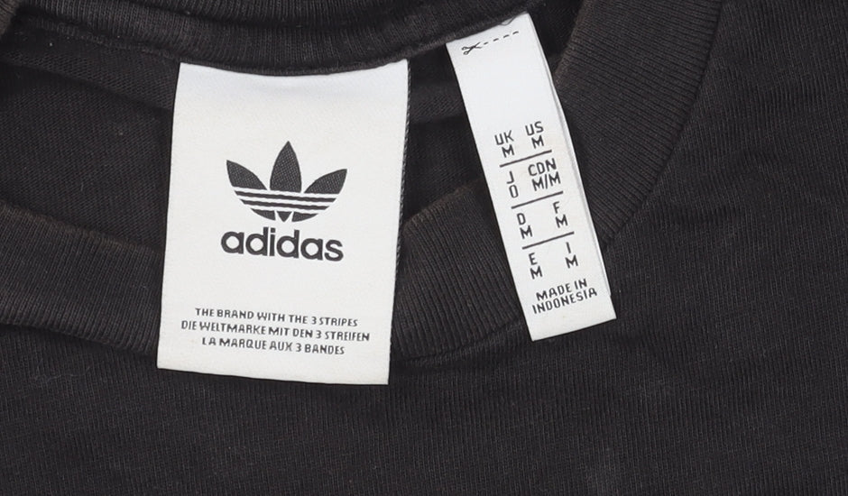 Additional view of Adidas Men’s Black Crew Neck T-Shirt -, size M