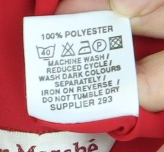 Bonmarché Women’s Red Button-Up Short Sleeve Blouse