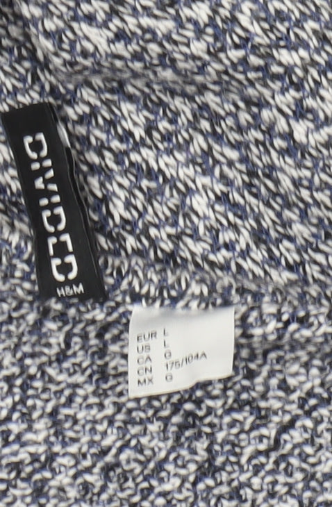 H&M Women's Multicoloured Open Front Cardigan Size 12