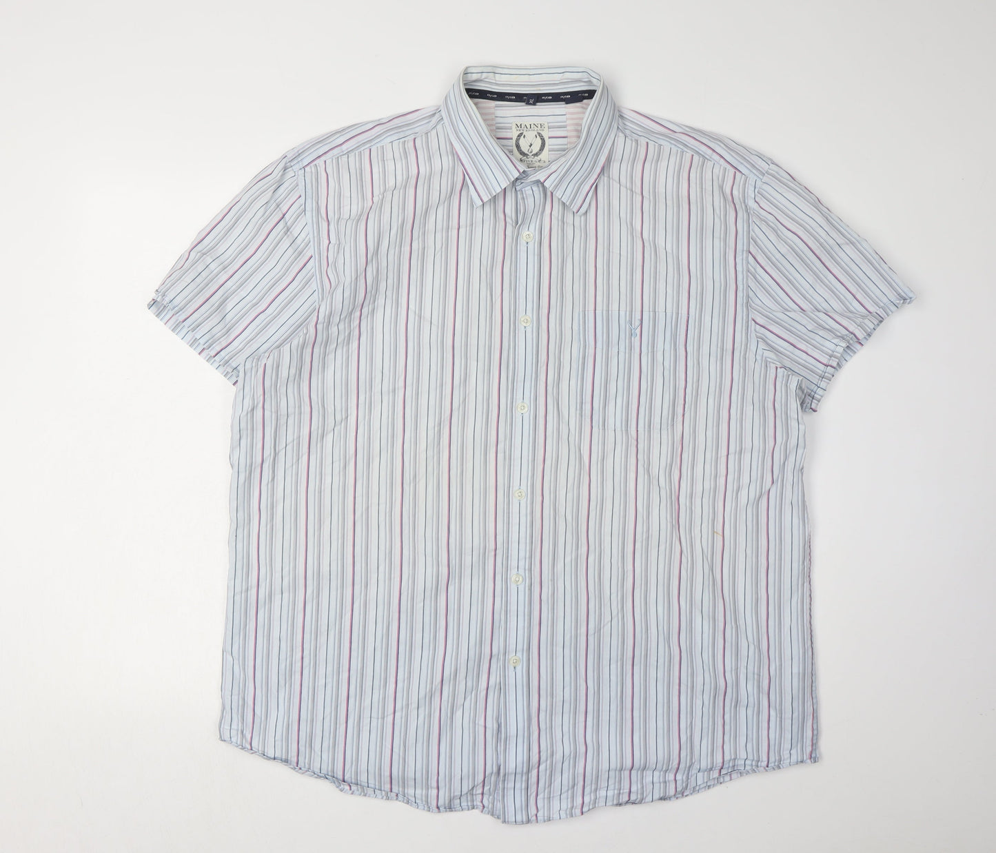 Maine New England Clothing Bundle - 5 Pack Preloved Mens Casual Shirts
