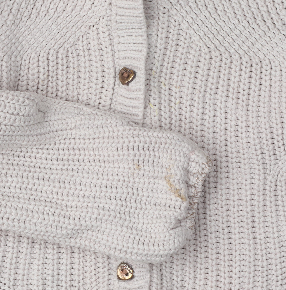 Baker by Ted Baker Girls Beige Cardigan 3-4 Years Hooded
