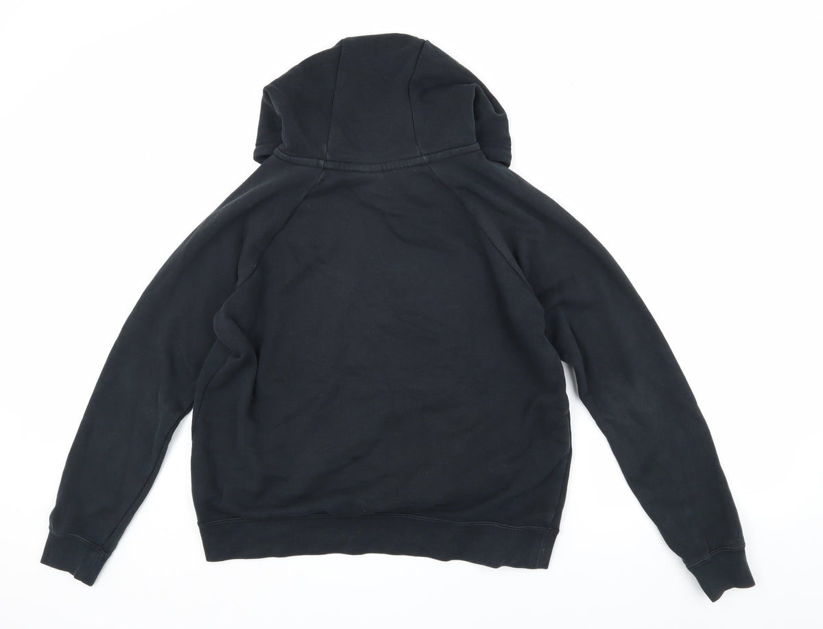 Nike Men's Black Pullover Hoodie M Logo