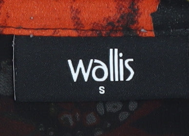 Wallis Women's Floral Multicoloured Wrap Blouse S