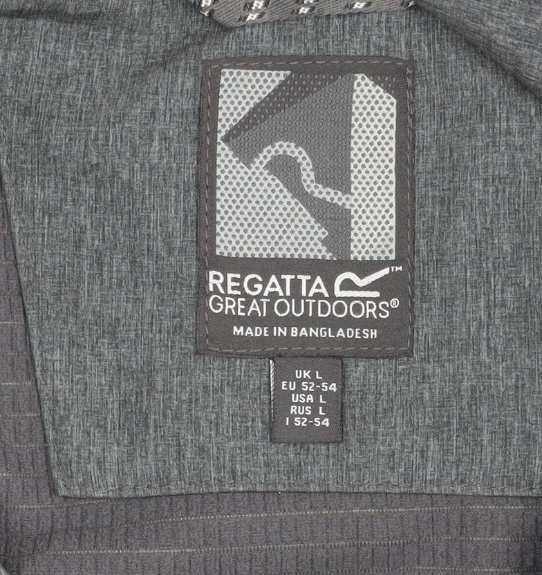 Regatta Men's Grey Softshell Jacket L
