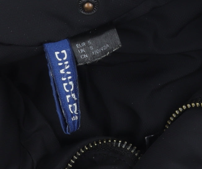 H&M Men's Black Puffer Jacket S for Winter Wear