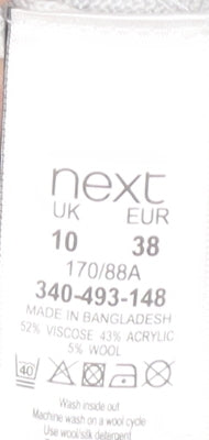 Next Women's Grey Pullover Jumper Size 10