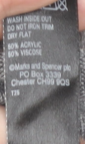 Marks & Spencer Grey Women's Cape Jumper Small