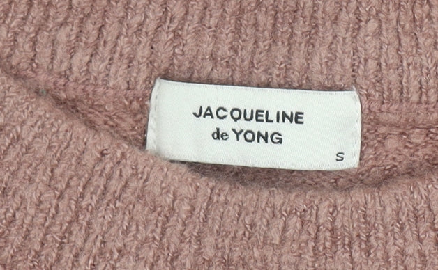 Jacqueline de Yong Women's Multicoloured Striped Jumper