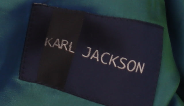 Karl Jackson Men's Blue Suit Jacket 44L