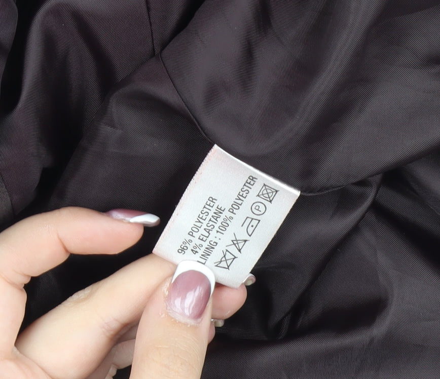 Reflections Women's Brown Jacket, Size 18, Elegant Design