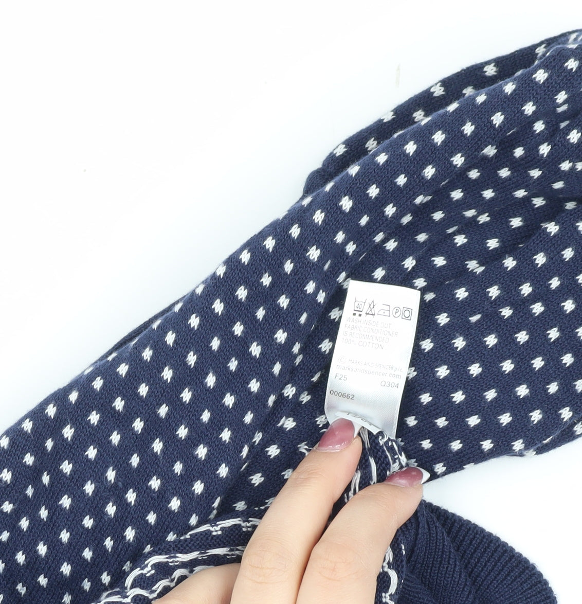 Marks & Spencer Women's Blue Cardigan in L Size