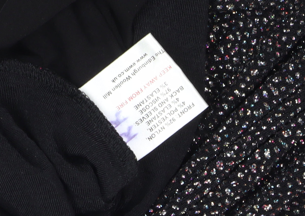 Isle Collection Women's Black Long Sleeve Top S