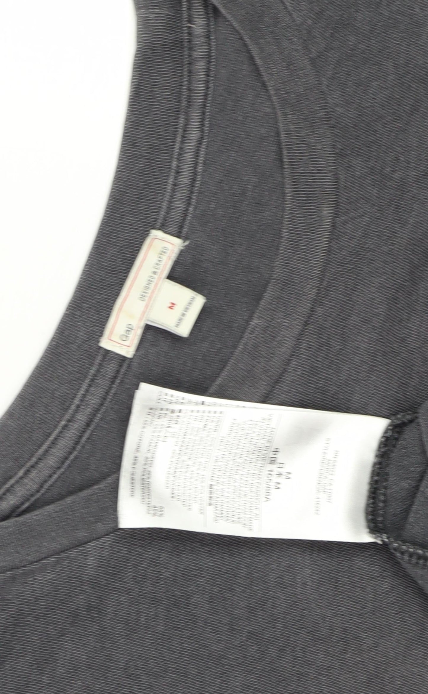 Women's Grey Cotton Relaxed Fit T-Shirt, Size M
