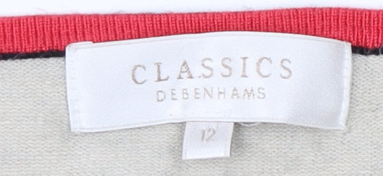 Debenhams Women's Multicoloured Stripe Pullover Jumper