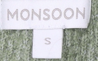 Monsoon Women's Green Roll Neck Jumper Size S