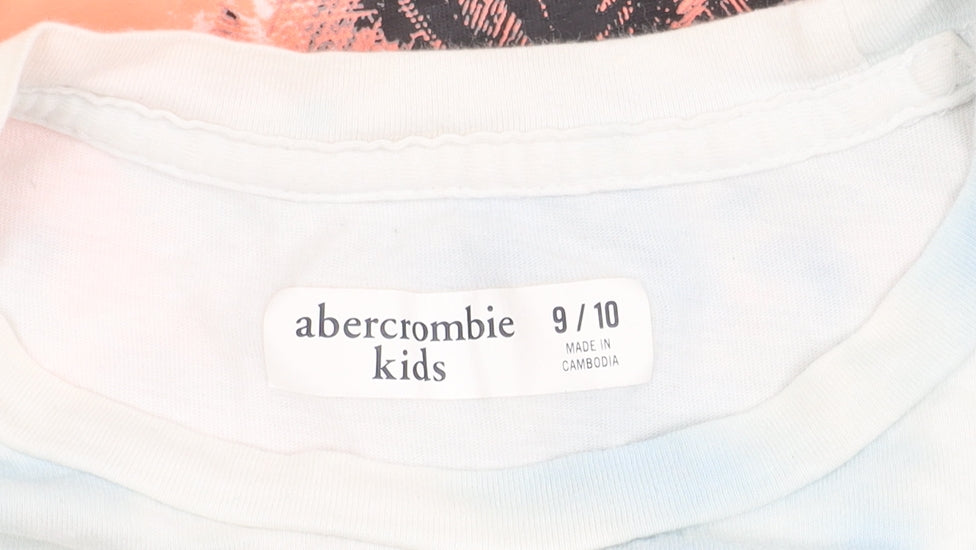 Abercrombie & Fitch Boys Multicoloured Graphic T-Shirt 9-10 Years