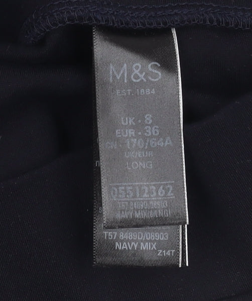 Marks & Spencer Women's Black Ankle Leggings Size 8