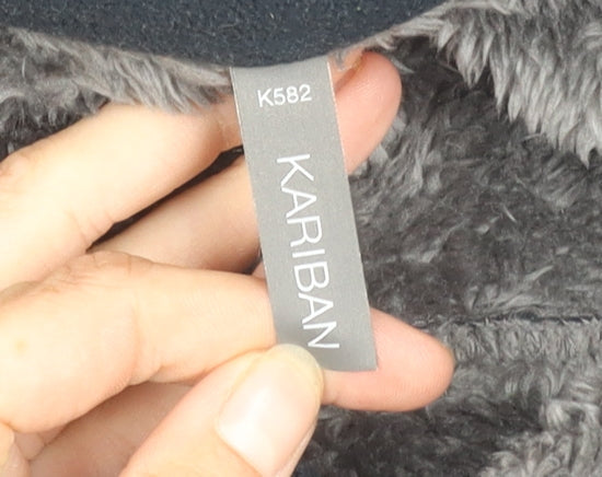 Kariban Men's Black Fleece Jacket Size S
