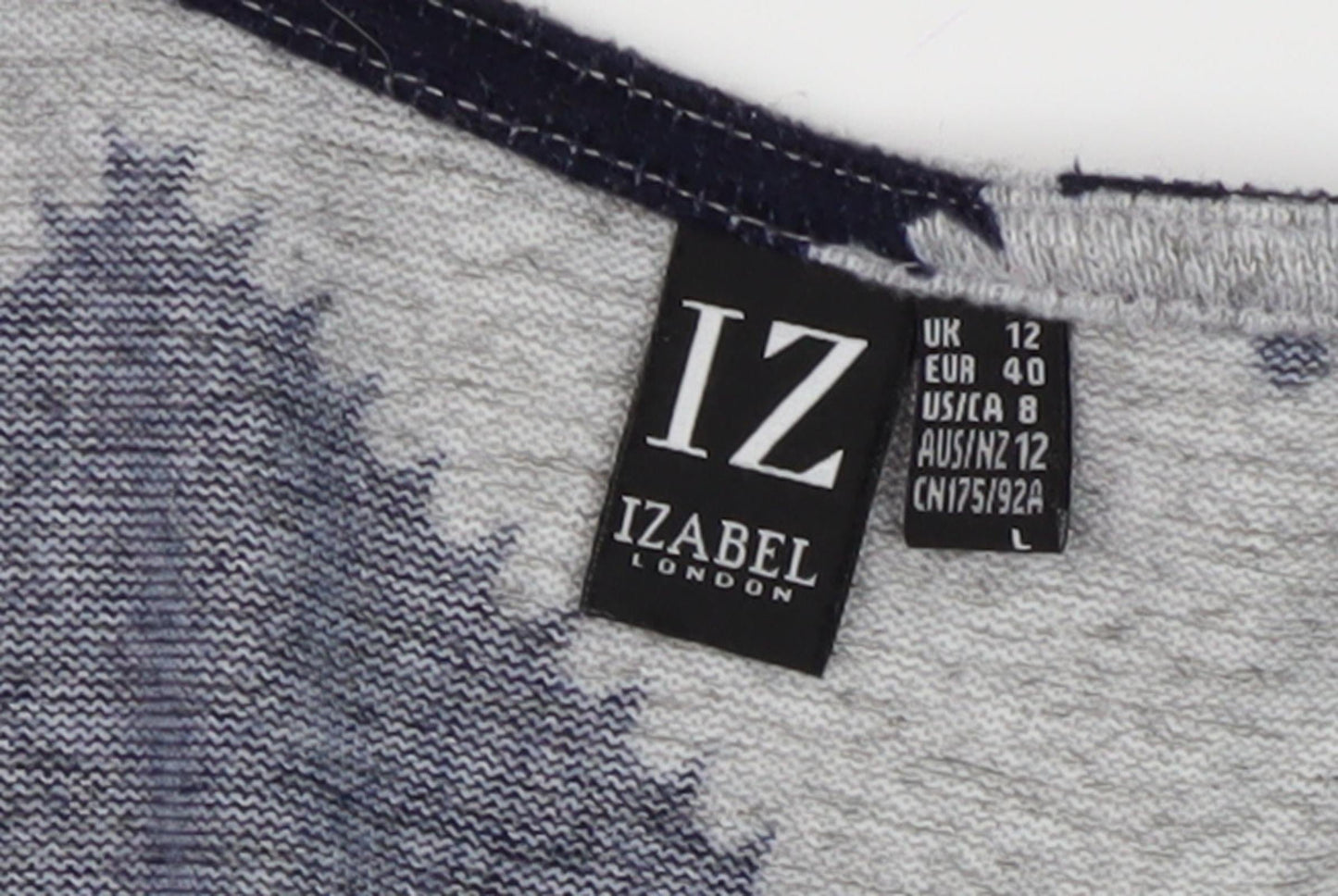 Izabel London Women's Multicoloured Zip Jumper Size 12