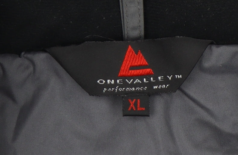OneValley Mens XL Grey Mid-Length Jacket